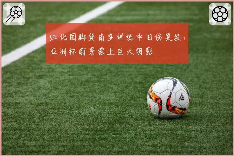 归化国脚费南多训练中旧伤复发，亚洲杯前景蒙上巨大阴影